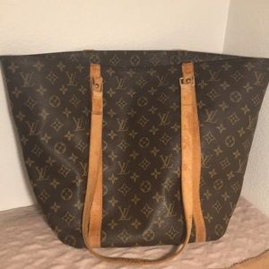 Authentic , used , Louis Vuitton vintage tote!